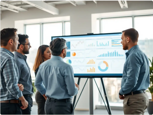 Tableau de bord de pilotage social